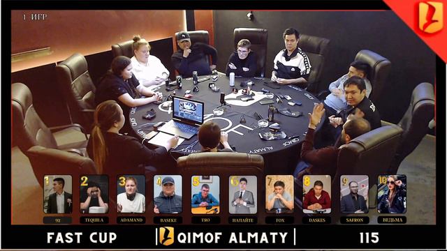 Игра мафия: Fast Cup 115 Игра 1 #mafia #спортивная_мафия #mafia_online
