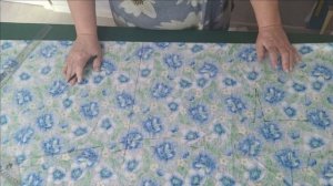 Домашний халат из фланели  часть 1