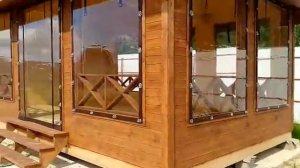 Мягкие окна для беседки - Сергиев Посад - Наши работы.