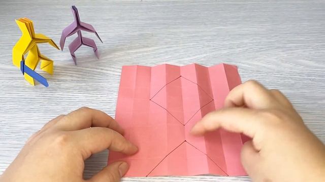 How To Making An Easy Body Human Tutorial Origami 3D Human Paper / 간단한 인체모양 종이접기 쉬운 사람접기 / 立体人形折纸 смотреть онлайн