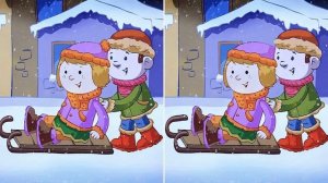 Задание на внимательность. Найдите 3 отличия.