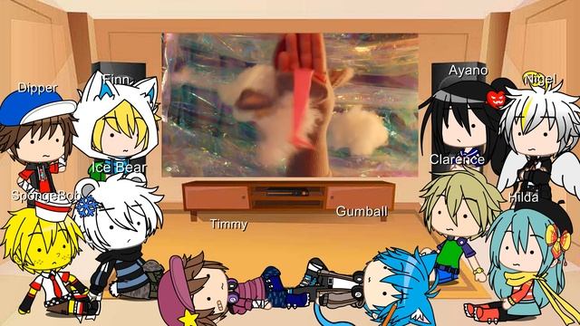Fandom react to Bill Cipher VS Discord (Gacha Club)