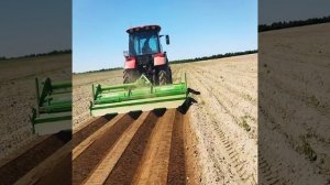 Идеальные ровные гребни 75 и 90, культиватор - гребнеобразователь Колнаг