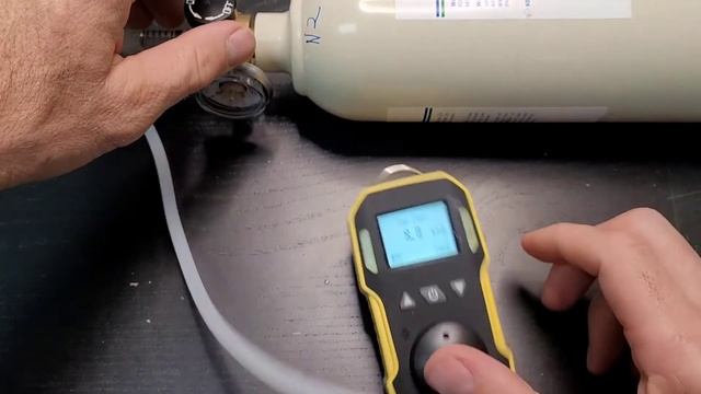 Calibration Oxygen Detector FD-90A смотреть онлайн