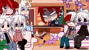 ★ todoroki family react to? (chaos)+ships ★ requested ★ tw:very serious ★