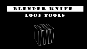 Blender Loop Tools. Все инструменты за 2 минуты