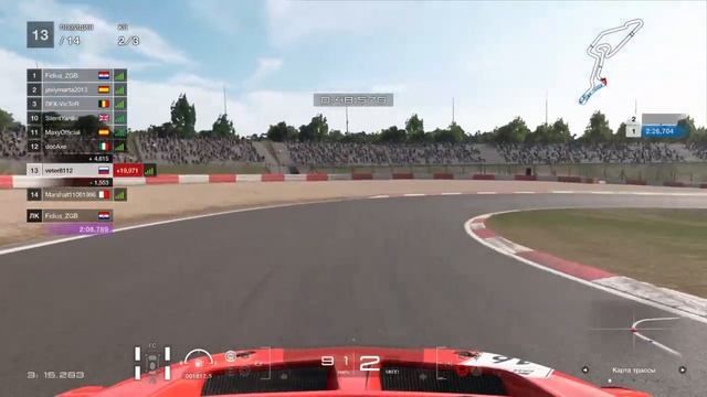 Gran Turismo™SPORT_зачетный заезд на Рено на руле PXN V10 смотреть онлайн