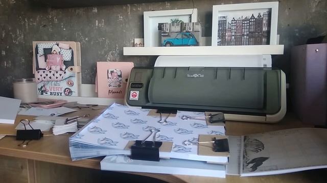 Скрапвлог №95. Распродажа планеров, ремонт техники и альбомчики / Скрапбукинг / Планер ручной работ смотреть онлайн