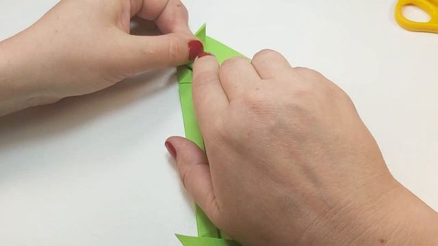 Танк из бумаги. Игрушка DIY. 3D. Оригами. Поделки к 9 мая, к Дню победы, к 23 февраля. смотреть онлайн