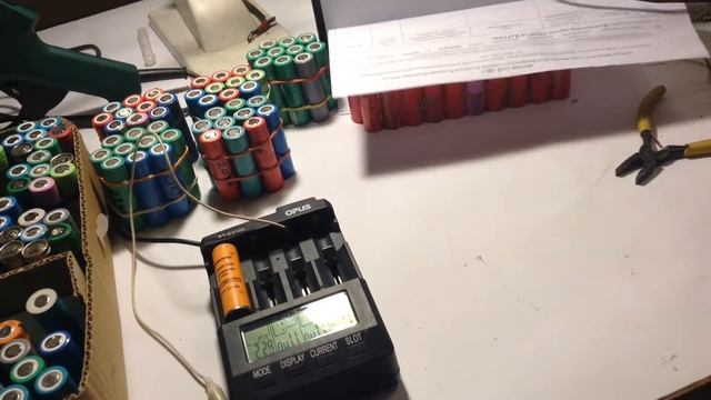 Литий-ионные аккумуляторы, пайка смотреть онлайн