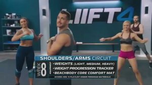 Liift4 - week 8 - 3 shoulders/arms circuit