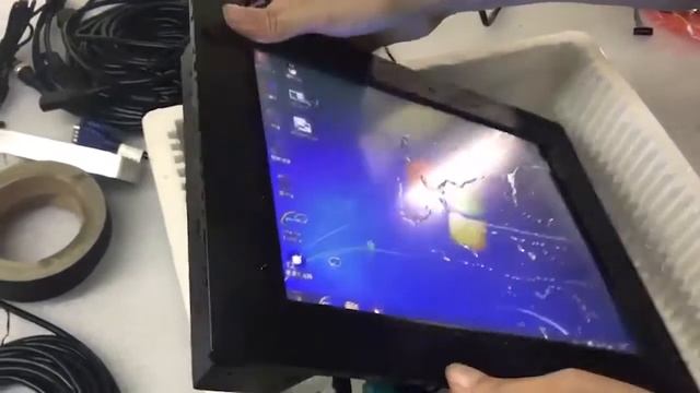 15.6" Outdoor full ip67 Waterproof industrial Monitor Touch Screen смотреть онлайн