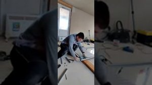 Как укоротить двери-купе быстро...