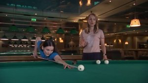 Учимся попадать в центр шара. Школа бильярда "Принц"