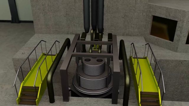 Megatherm Steel Melt Shop Animation: Induction Furnace, Ladle Refining Furnace LRF and Caster CCM смотреть онлайн