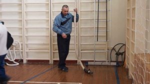 урок №3 - лазанье по канату