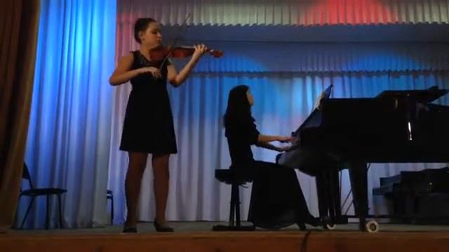 Фирсова Анна скрипка А Новачек Непрерывное движение смотреть онлайн