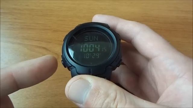 Часы Skmei 1231 с встроенным компасом смотреть онлайн