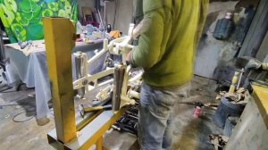 Иж-49 ,сборка рамы, таймлапс, досмотреть до конца))))Разбор того что собрал.Мастерская Lykov Air.