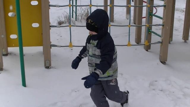 Много снега в Калининграде смотреть онлайн