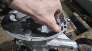 разобрал КПП Днепр для диагностики и замены сальника