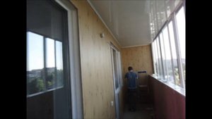 ОБШИВКА БАЛКОНА ПАНЕЛЯМИ ПВХ,МДФ