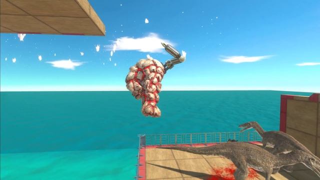 Long Bungee Jumping Who Will Survive - Animal Revolt Battle Simulator смотреть онлайн