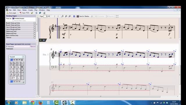Music Scanning Software Tutorial - Photoscore and Sibelius