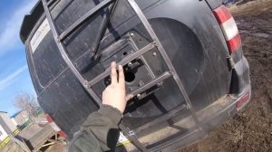 Лестница на УАЗ Патриот своими руками