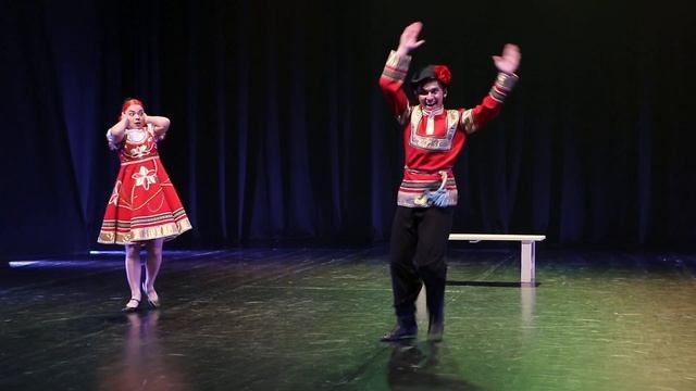 Русский народный танец "За Околицей" смотреть онлайн