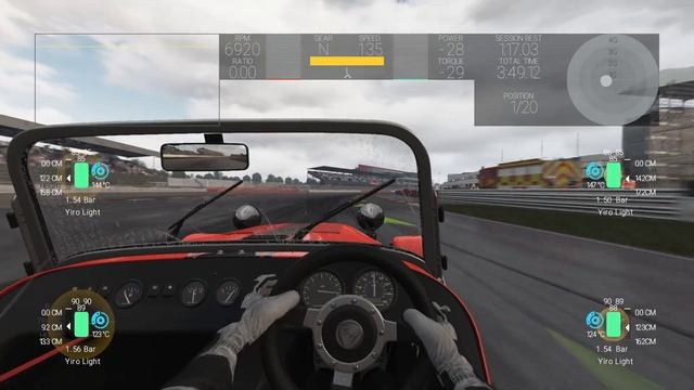 Project CARS - Wet Race - Caterham Seven Classic - Silverstone National Race смотреть онлайн
