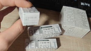 Оригинальные свечи, фильтр Renault k4m