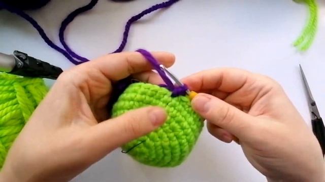 Смена цвета нити. Как поменять цвет нитки. смотреть онлайн