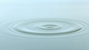 Футаж HD. Капля воды