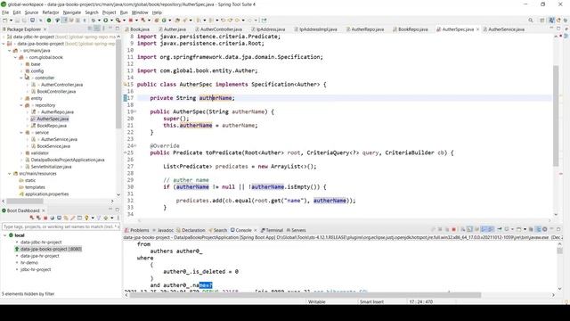 13-3 Spring Boot - JPA Specification - Arabic [بالعربي] смотреть онлайн