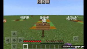 Как сделать крестик и крутой инвентарь на телефоне,в майнкрафт ПЕ