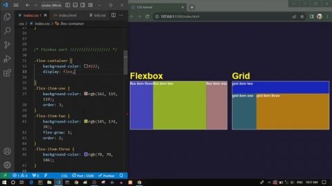 CSS Flexbox vs CSS Grid , FULL comparison