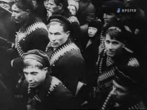 Красное знамя (Czerwony sztandar) - кинохроника 1917 года