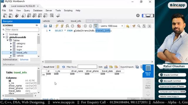 Part - 08 || Creating GUI Project Using JAVA | Java Project | Core Java | Incapp | Rahul Chauhan Si