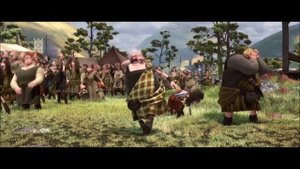 Animated Movies Scenes - Brave Movie Archery Scene