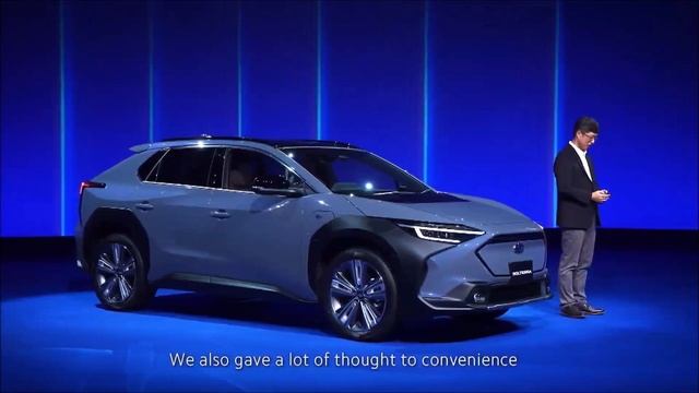 ALL-NEW 2023 SOLTERRA  FIRST All-Electric SUBARU