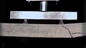 Испытание недоармированной железобетонной балки изгиб