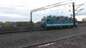 Электровоз ЭП1М-596 на станции Арзамас-I