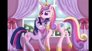 Princess Cadence and Twilight Sparkle