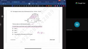 Pressure [Lecture 1] | IGCSE & O’Level (0625 & 5054)