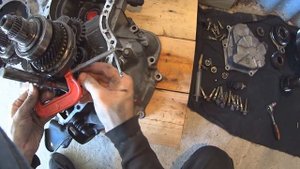 Ремонт коробки F5M22 Mitsubishi Galant 1.8 - Часть 1 - Разборка