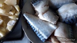 #скумбриявдуховке  простое блюдо из скумбрии. Что приготовить вкусно из скумбрии с картошкой