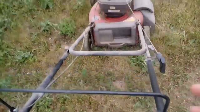 КАК ЗАВЕСТИ ГАЗОНОКОСИЛКУ/4 ШАГА