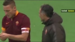 Francesco Totti Selfie Photo celebration after Amazing Goal vs Lazio 2015