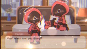 I'm lazy ? ||Squid game|| circle x  triangle x square part 2